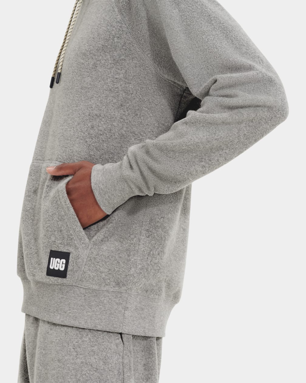 Grey Ugg Terrance Men Hoodie | 125403-ZJE