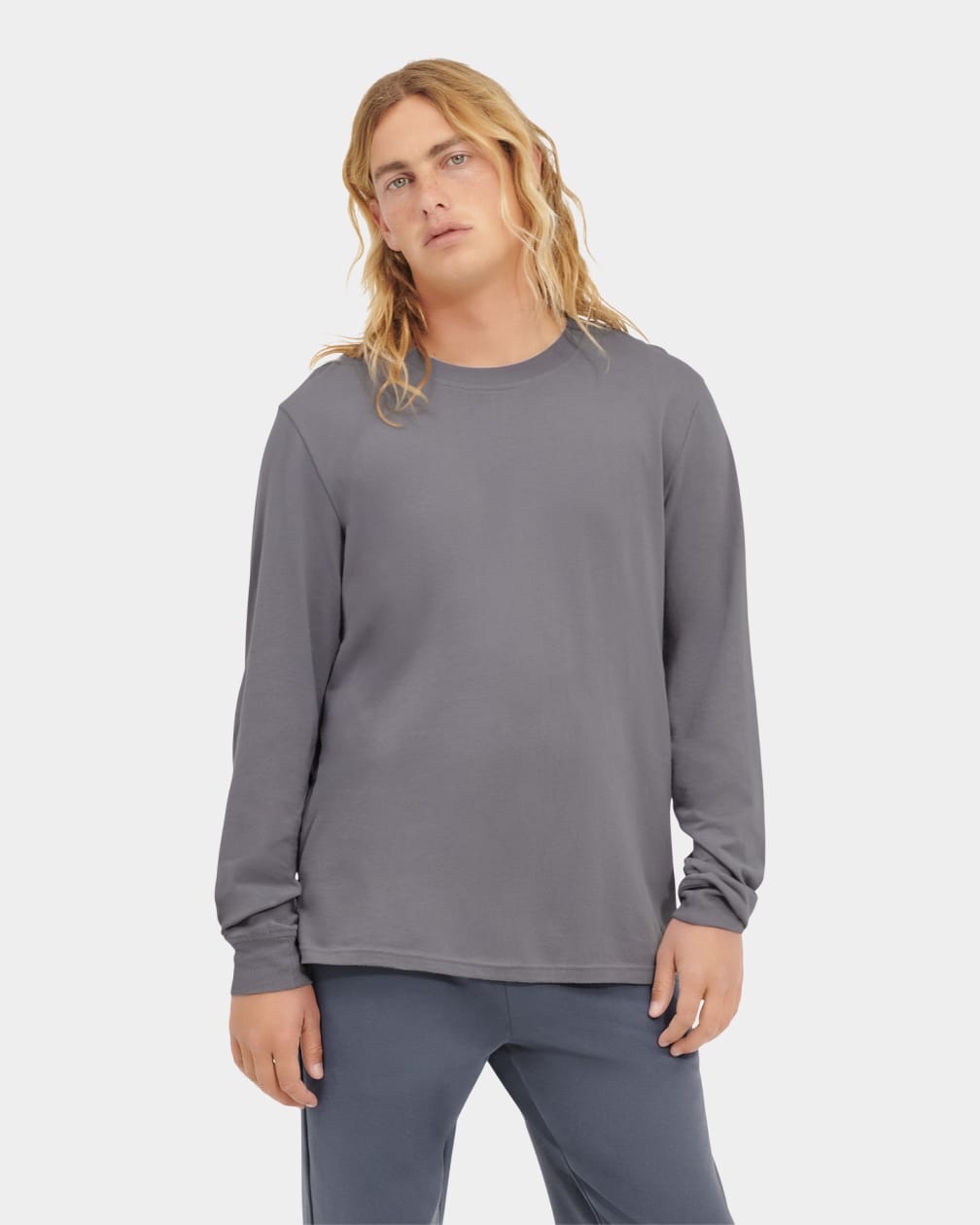 Grey Ugg Waylen Set Men Sleepwear | 026485-IDF