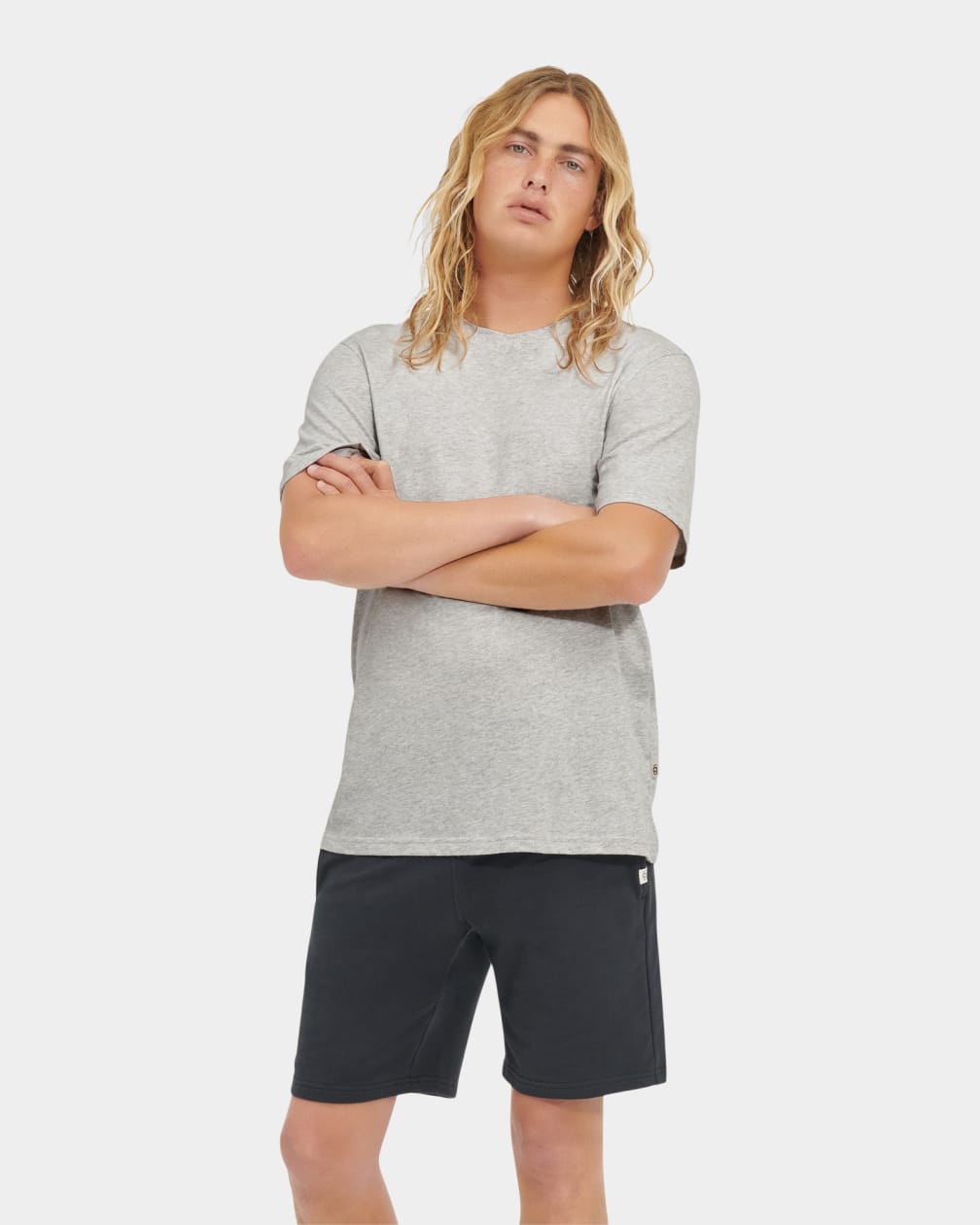 Grey / Black Ugg Darian Set Men Sleepwear | 459187-SDT