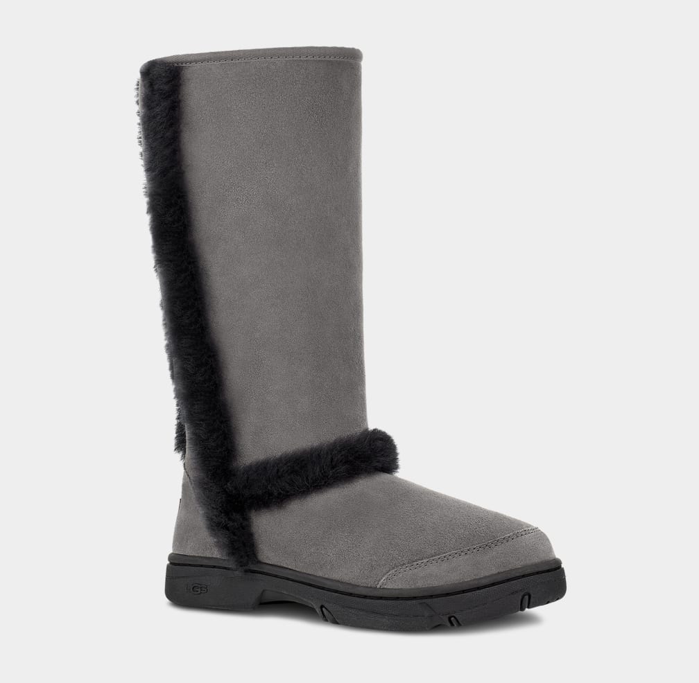 Grey / Black Ugg Sunburst Tall Women Boots | 086279-QHW