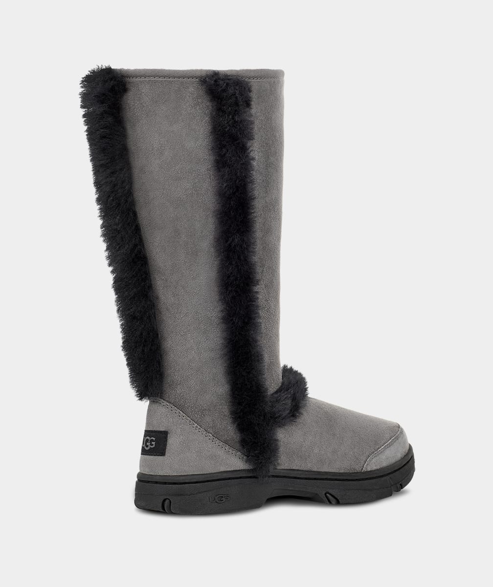 Grey / Black Ugg Sunburst Tall Women Boots | 086279-QHW