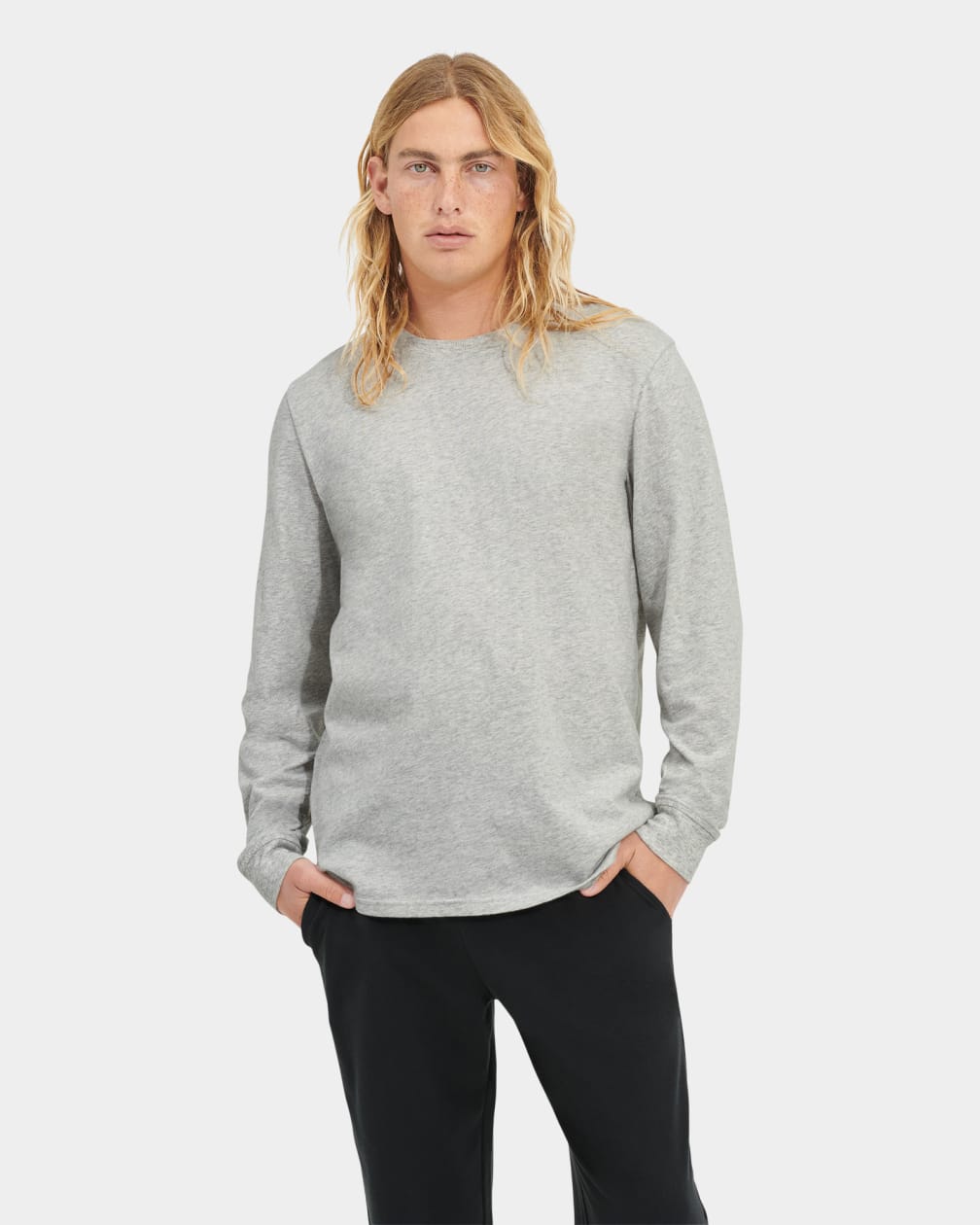 Grey / Black Ugg Waylen Set Men Sleepwear | 048957-ZHF