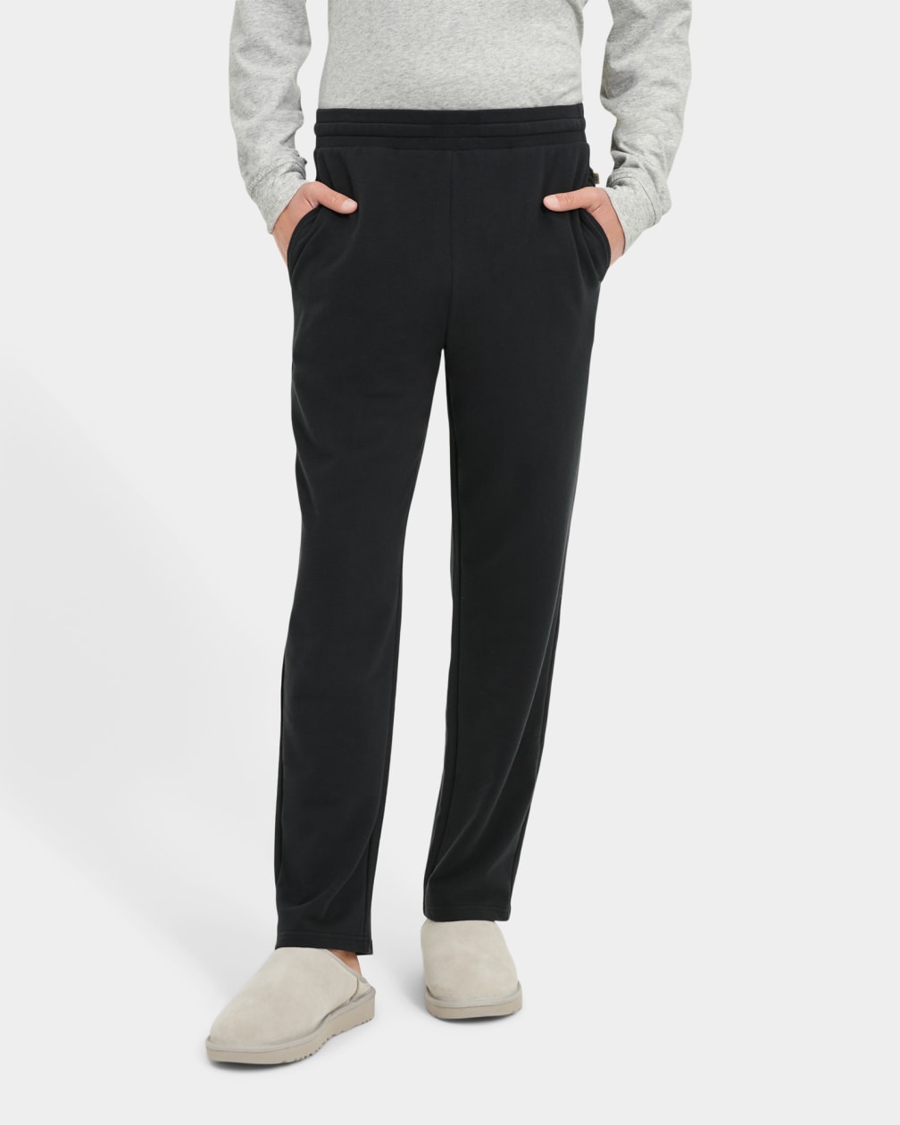 Grey / Black Ugg Waylen Set Men Sleepwear | 048957-ZHF