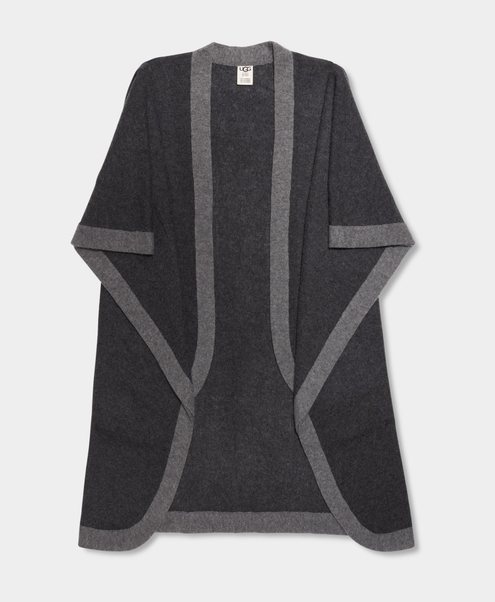 Grey / Grey Ugg Irmina Cashmere Shawl Women Coats | 216453-UEB