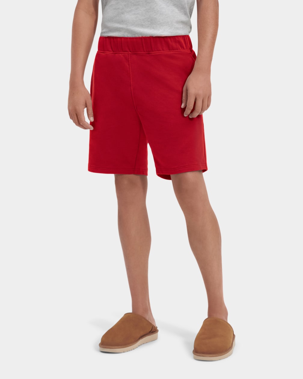 Grey / Red Ugg Darian Set Men Sleepwear | 974520-GHN