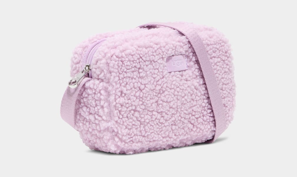 Lavender Ugg Janey Ilfluff Women Belt Bags | 145608-PGB