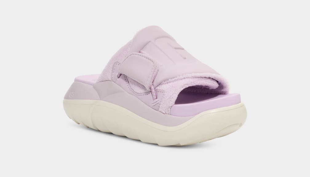 Lavender Ugg LA Cloud Women Slides | 265079-TOA