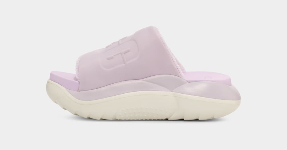 Lavender Ugg LA Cloud Women Slides | 265079-TOA