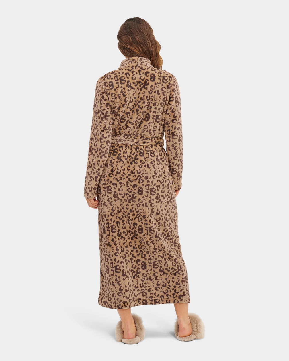 Leopard Ugg Marlow Robe Women Sleepwear | 546382-SIJ