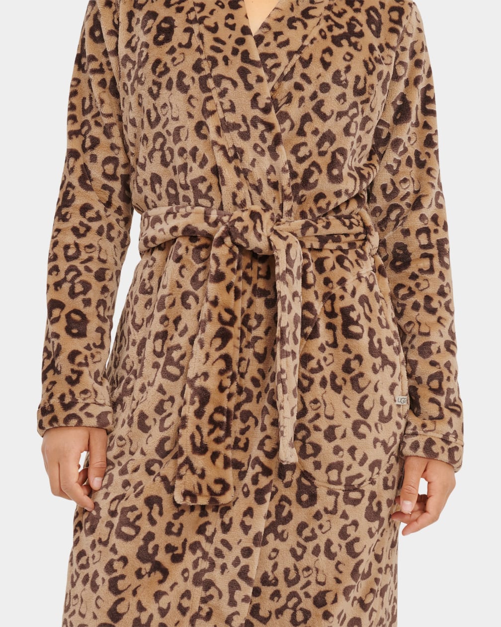 Leopard Ugg Marlow Robe Women Sleepwear | 546382-SIJ