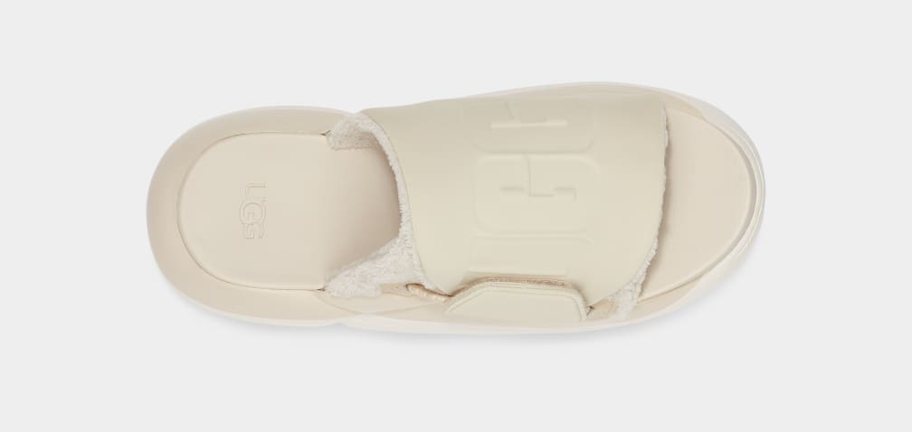 Light Blue Ugg LA Cloud Women Slides | 624938-YVL