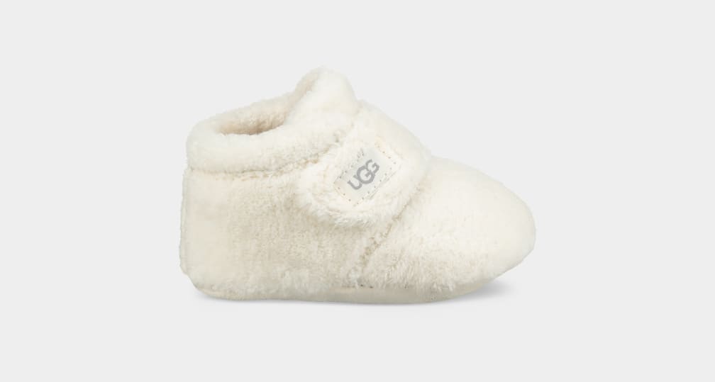 Light Yellow Ugg Bixbeeie and Lovey Blanket Kids' Boots | 680173-SZO