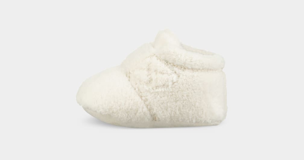 Light Yellow Ugg Bixbeeie and Lovey Blanket Kids' Boots | 680173-SZO