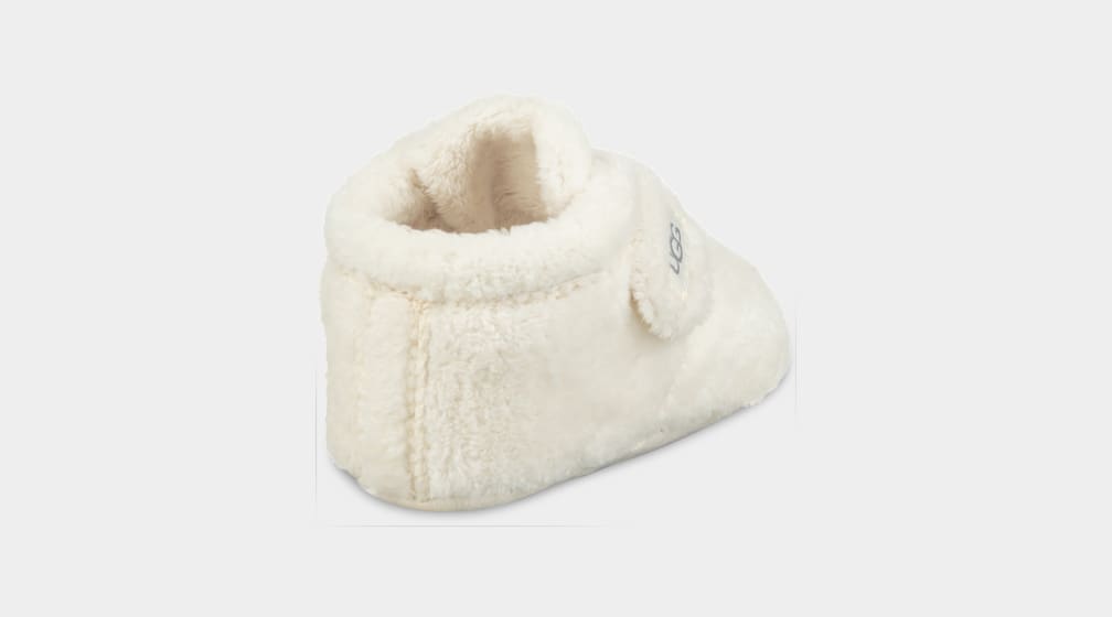 Light Yellow Ugg Bixbeeie and Lovey Blanket Kids' Boots | 680173-SZO