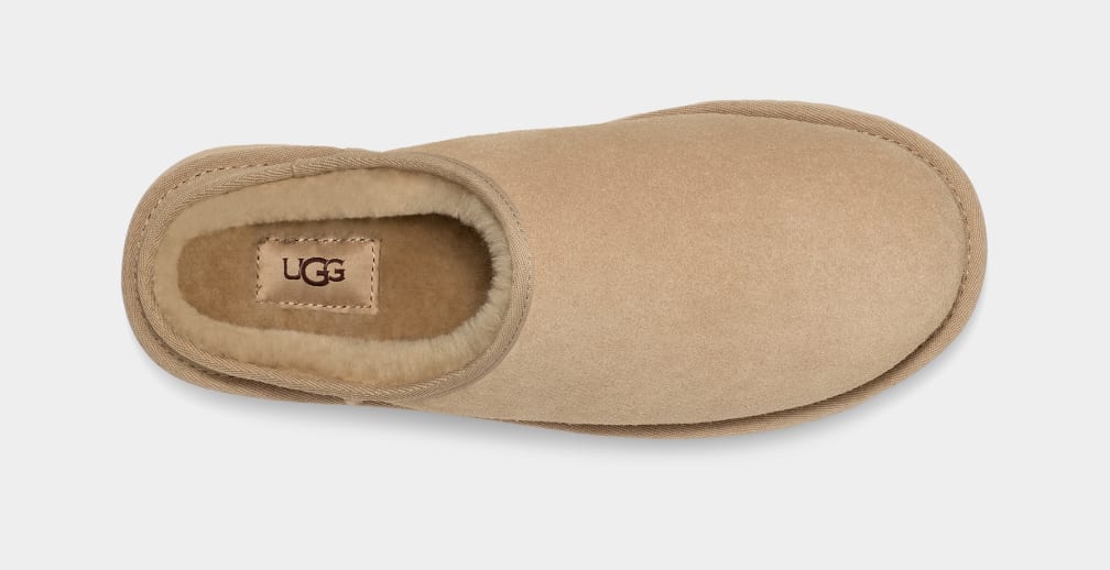 Mustard Ugg Classic Men Slippers | 108965-PZO