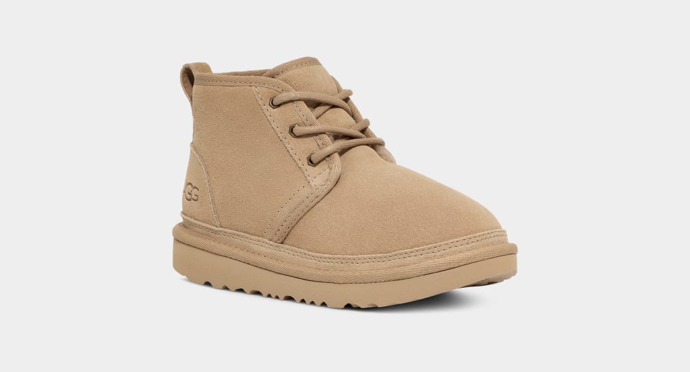 Mustard Ugg Neumel II Kids' Boots | 503678-JZR