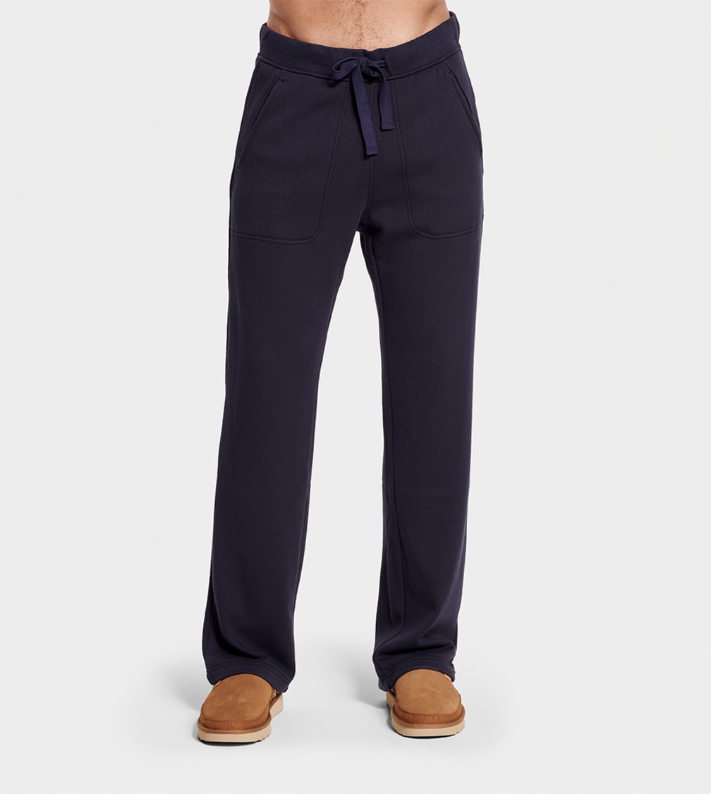 Navy Ugg Gifford Fleeces Men Pants | 708541-QOV