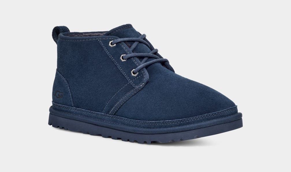 Navy Ugg Neumel Men Boots | 263780-PDC