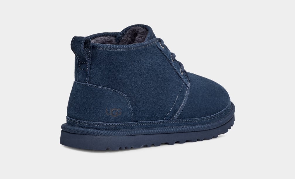 Navy Ugg Neumel Men Boots | 263780-PDC