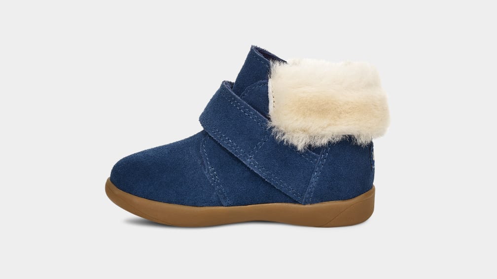 Navy Ugg Nolen Kids' Boots | 718623-GYD