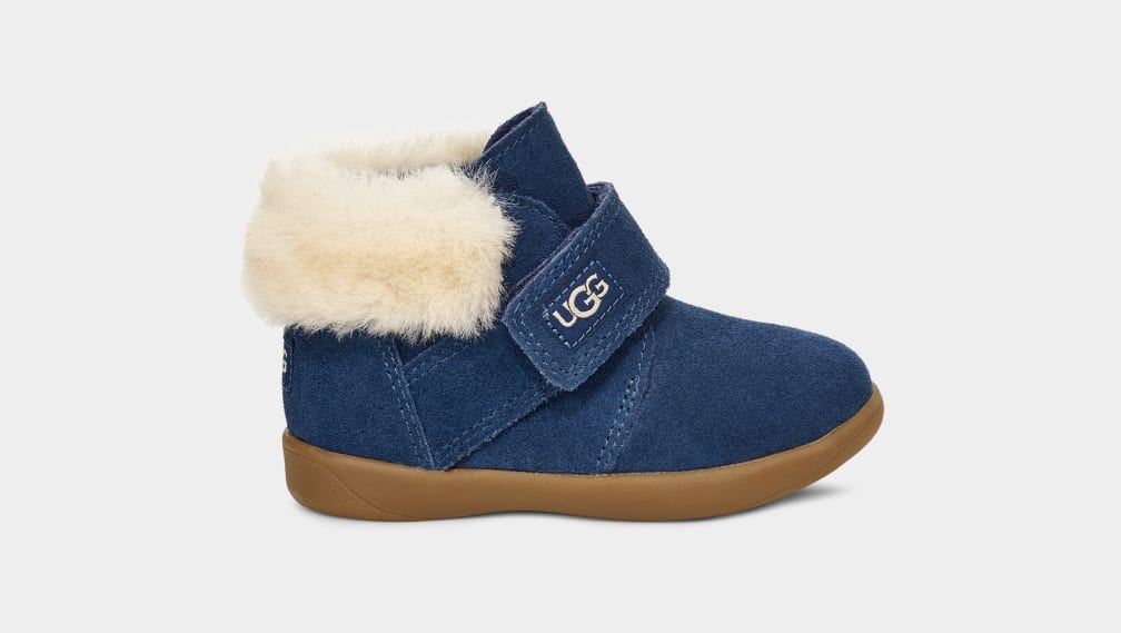 Navy Ugg Nolen Kids\' Boots | 718623-GYD