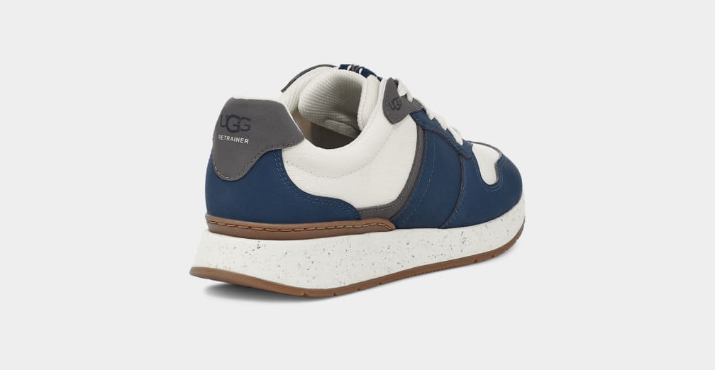 Navy / White Ugg ReTrainer Women Sneakers | 809142-DGW