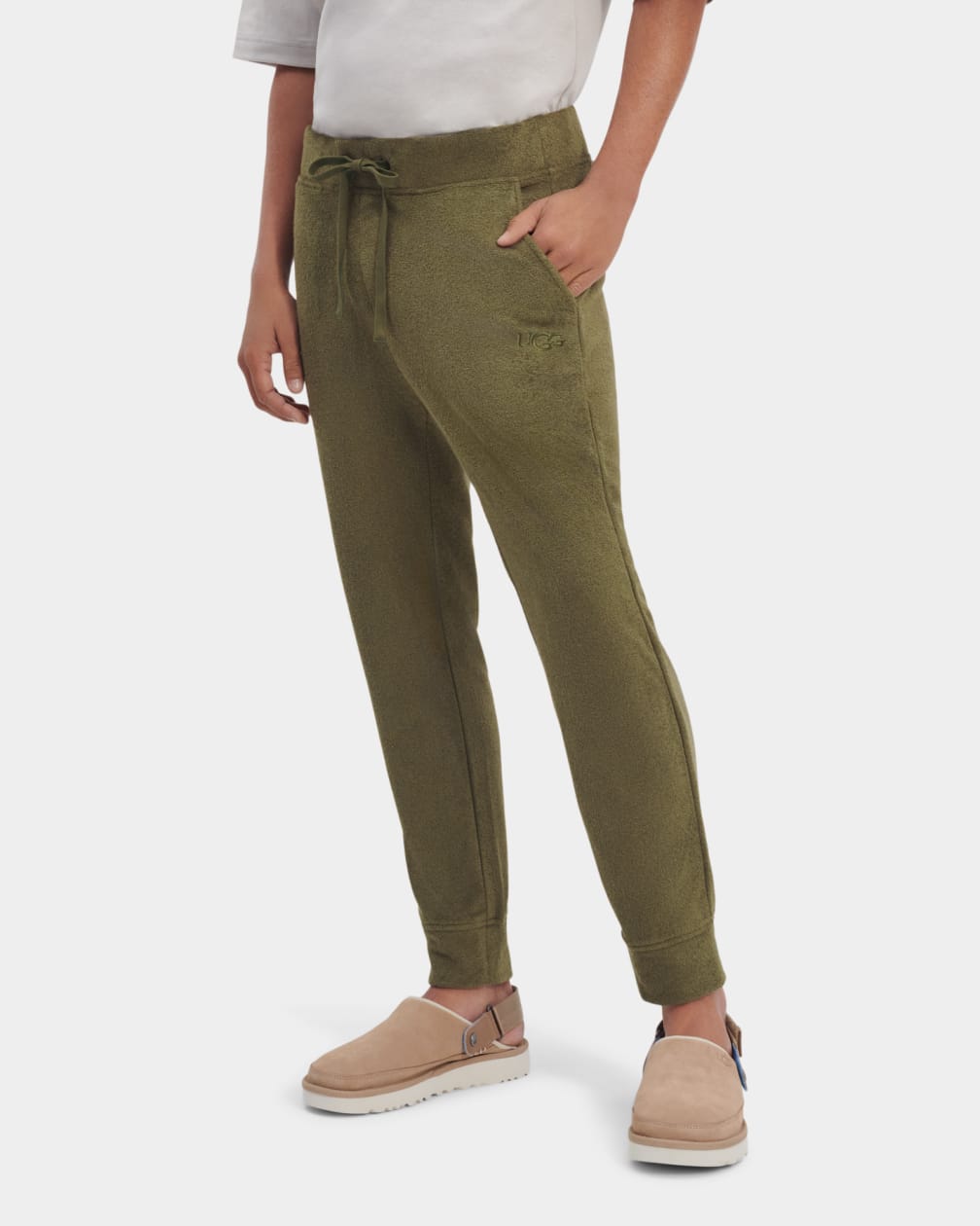 Olive Ugg Brantley Men Jogger | 596143-HTC