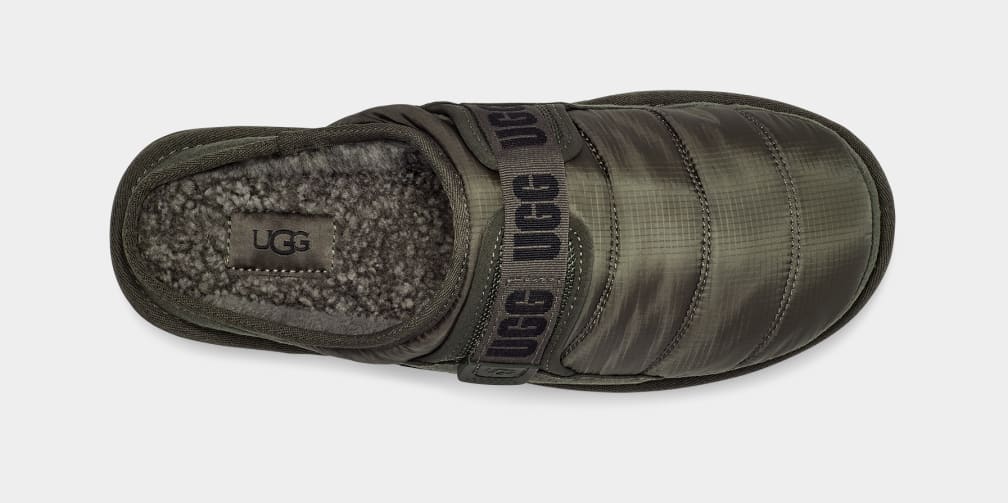 Olive Ugg Dune LTA Men Slippers | 762910-HYJ