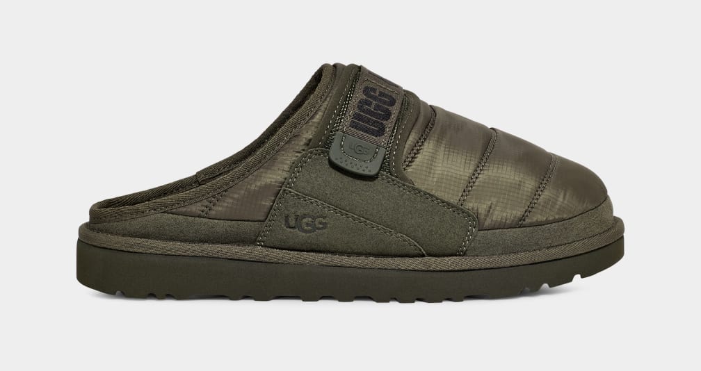 Olive Ugg Dune LTA Men Slippers | 762910-HYJ