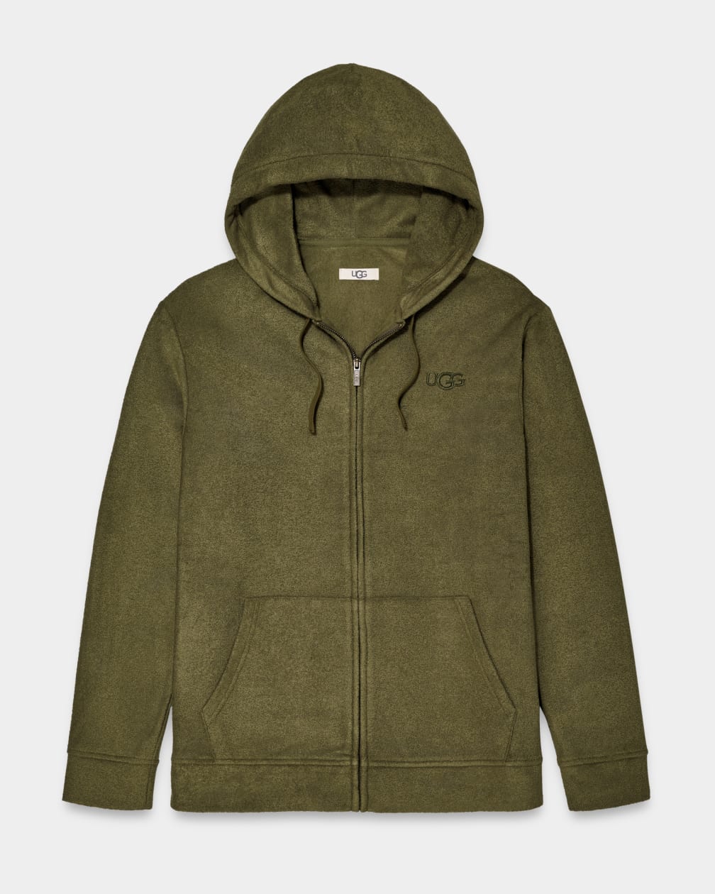 Olive Ugg Edmond Men Sweatshirt | 395402-ILV