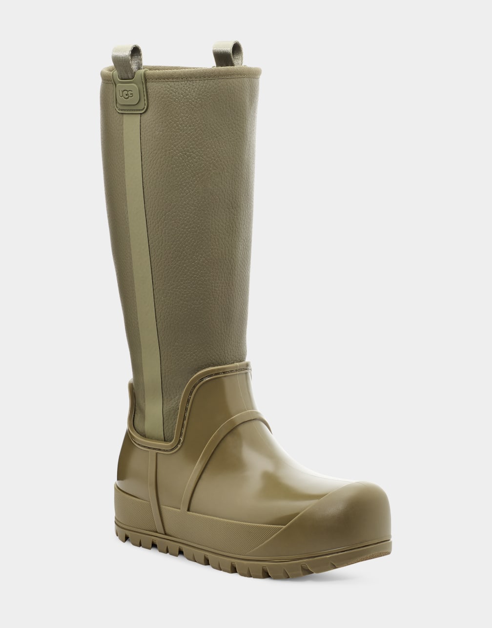 Olive Ugg Raincloud Tall Women Boots | 906374-ZFU