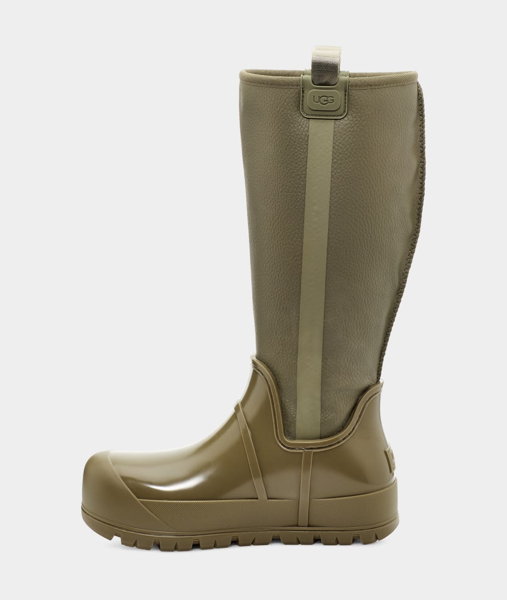 Olive Ugg Raincloud Tall Women Boots | 906374-ZFU