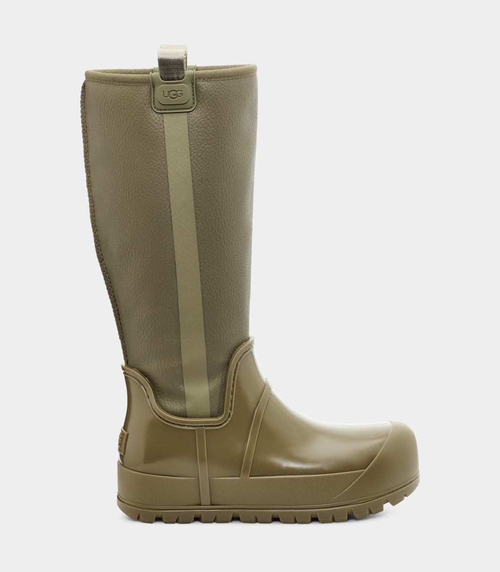 Olive Ugg Raincloud Tall Women Boots | 906374-ZFU