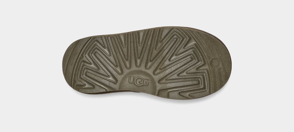 Olive Ugg Tasman LTA Kids' Slippers | 152460-NRP