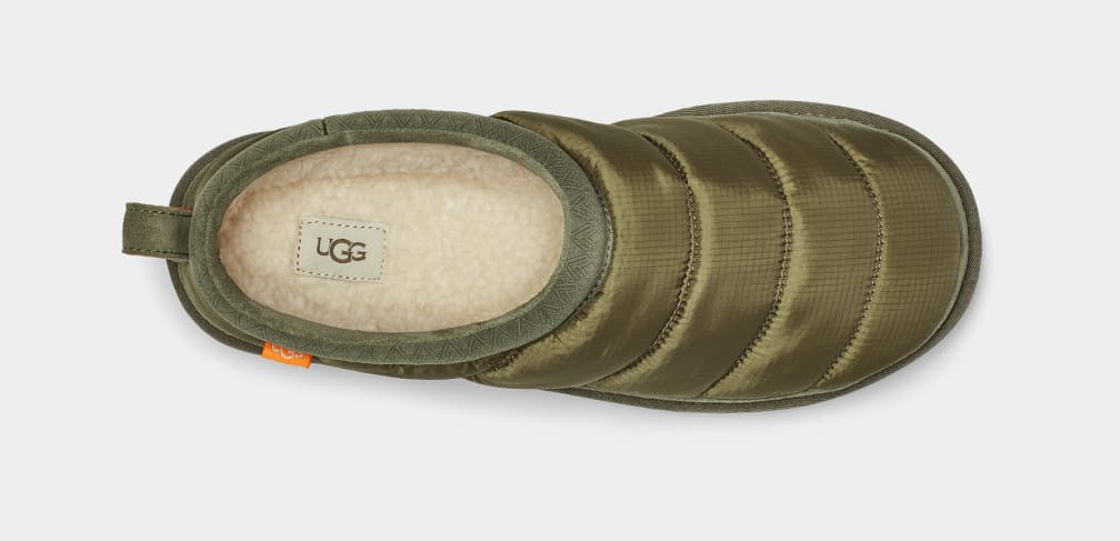 Olive Ugg Tasman LTA Men Slippers | 589721-AIR