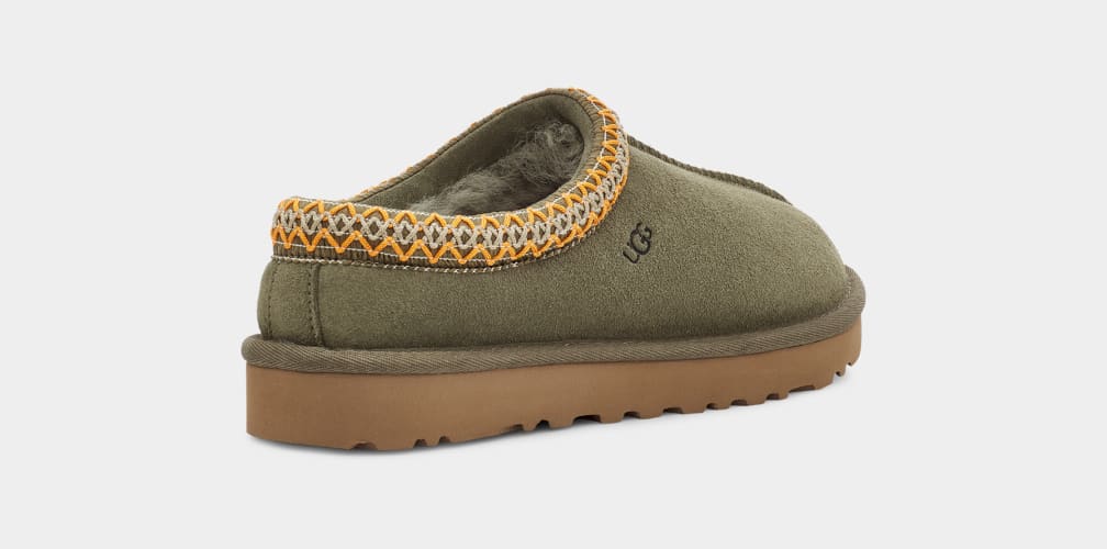 Olive Ugg Tasman Women Slip On | 680391-HQS