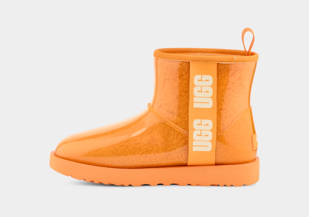 Orange Ugg Classic Clear Mini Women Boots | 063482-DMW