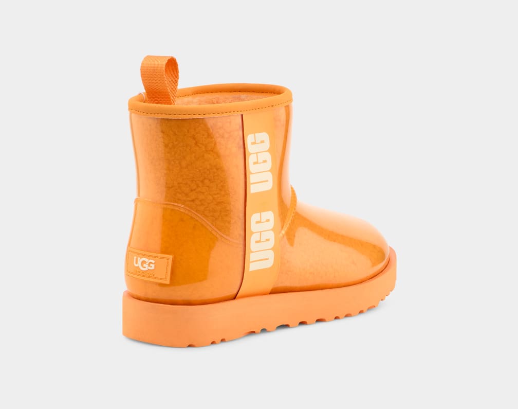 Orange Ugg Classic Clear Mini Women Boots | 063482-DMW