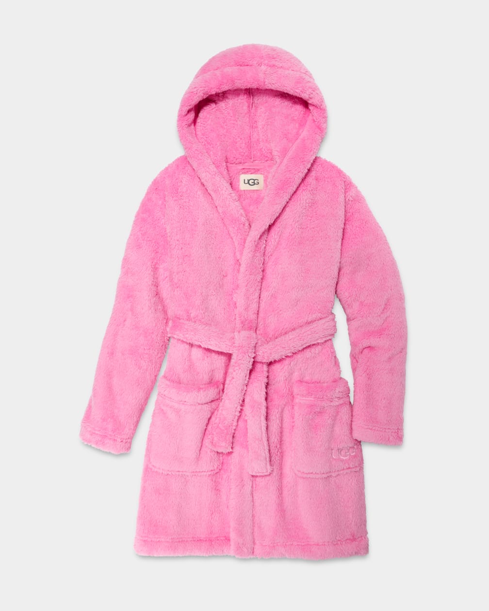 Pink Ugg Aarti Plush Robe Women Sleepwear | 761259-MQP