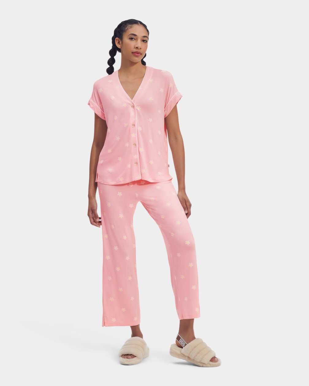 Pink Ugg Addi Set II Women Sleepwear | 851097-DSP