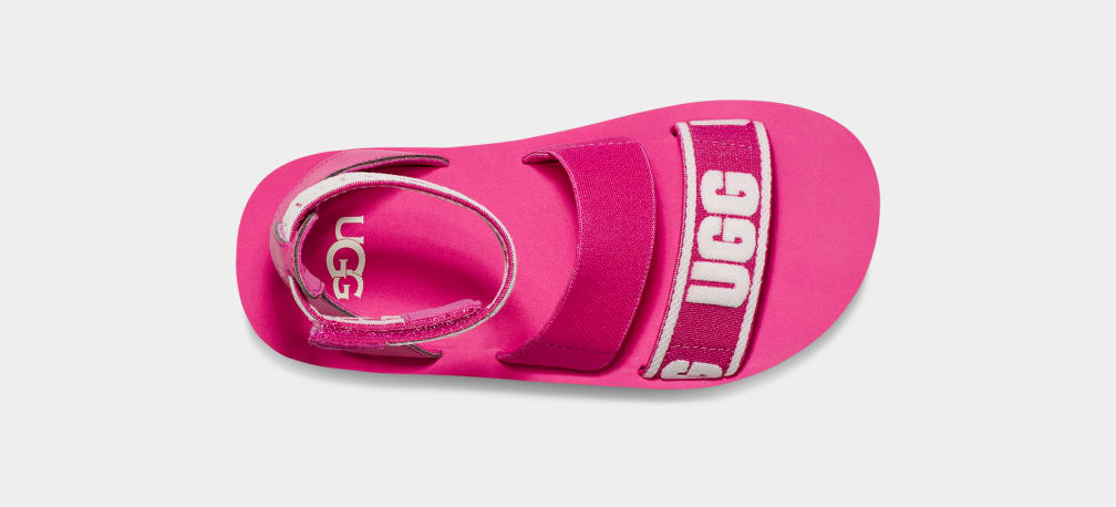 Pink Ugg Allisa Kids' Sandals | 098364-EGW