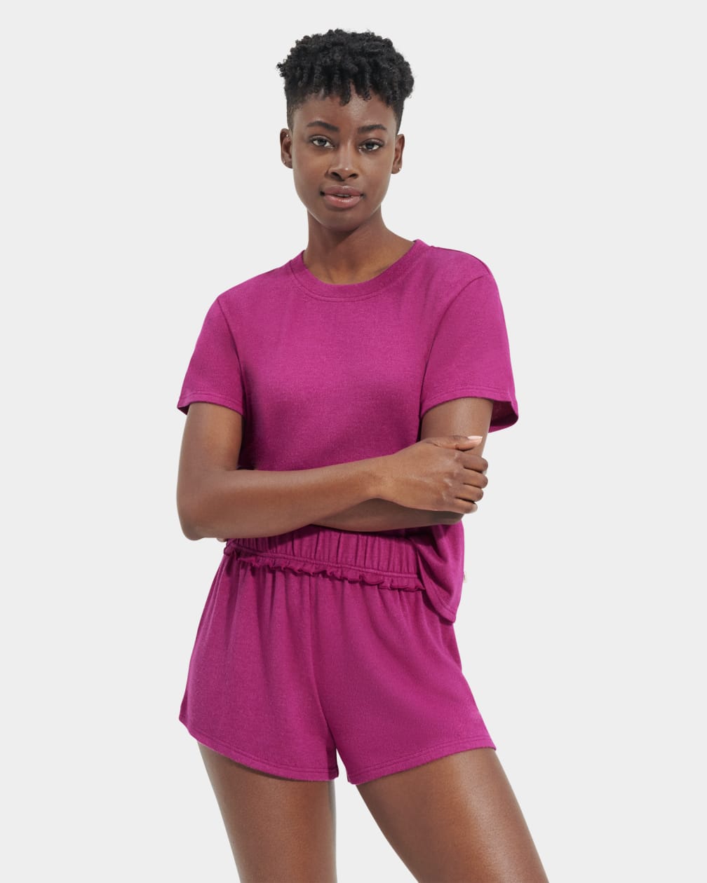 Pink Ugg Aniyah Set Women Sleepwear | 478501-TBS