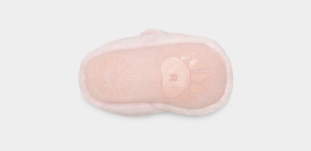 Pink Ugg Bixbee And Lovey Bear Stuffie Kids' Boots | 945831-DEB