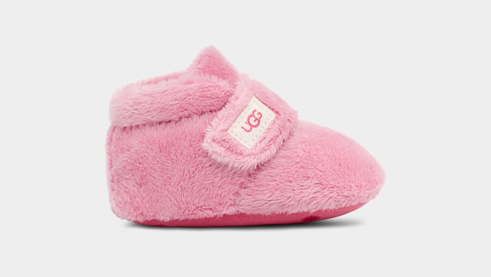 Pink Ugg Bixbeeie and Lovey Blanket Kids' Boots | 582937-TUJ