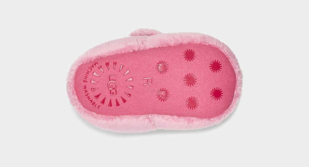 Pink Ugg Bixbeeie and Lovey Blanket Kids' Boots | 582937-TUJ