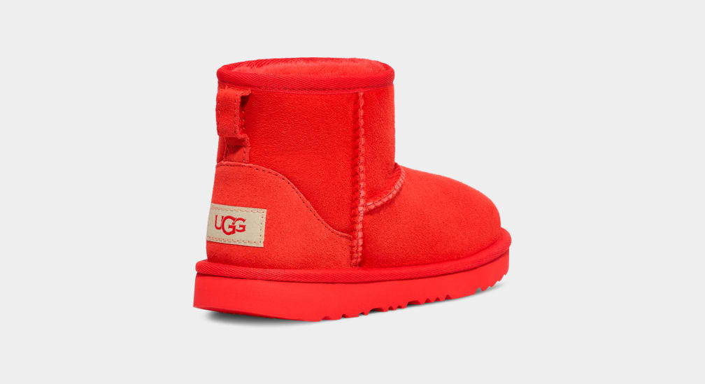 Pink Ugg Classic II Mini Kids' Boots | 485321-IVG