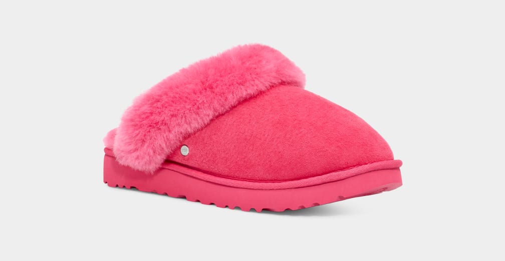 Pink Ugg Classic II Women Slippers | 531249-YGK