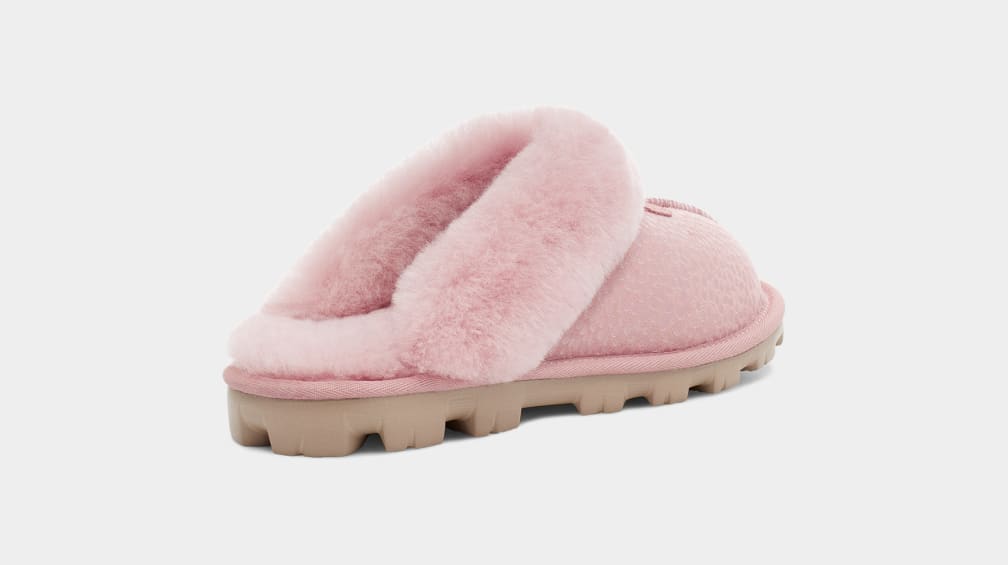 Pink Ugg Coquette Sparkle Spots Women Slippers | 594871-KDZ