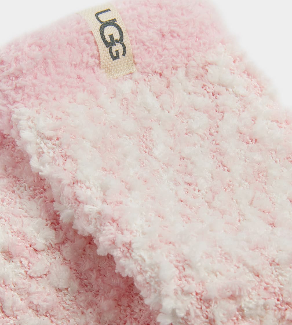 Pink Ugg Cozy Chenille Women Socks | 586973-SUW