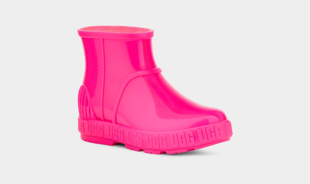 Pink Ugg Drizlita Kids' Boots | 261705-VFS